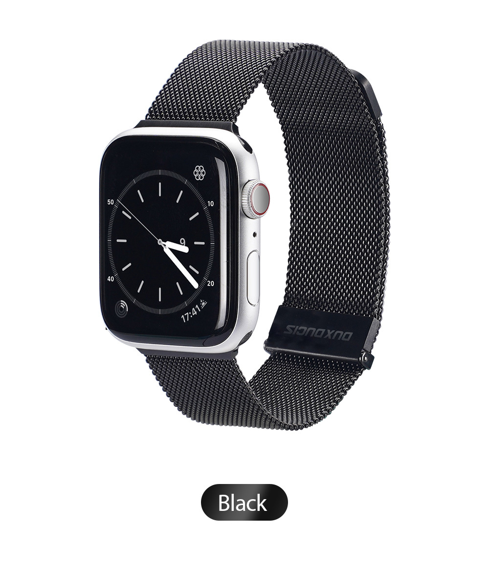 Dây Đồng Hồ Thép Lưới Dux Ducis Milanese Series Dành Cho Apple Watch Seri 1-10/ SE/ Apple Watch Ultra_ Hàng chính hãng
