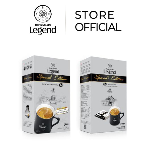 Cà Phê Hòa Tan Special Edition Trung Nguyên Legend - Hòa Tan sữa (Hộp 18 gói)