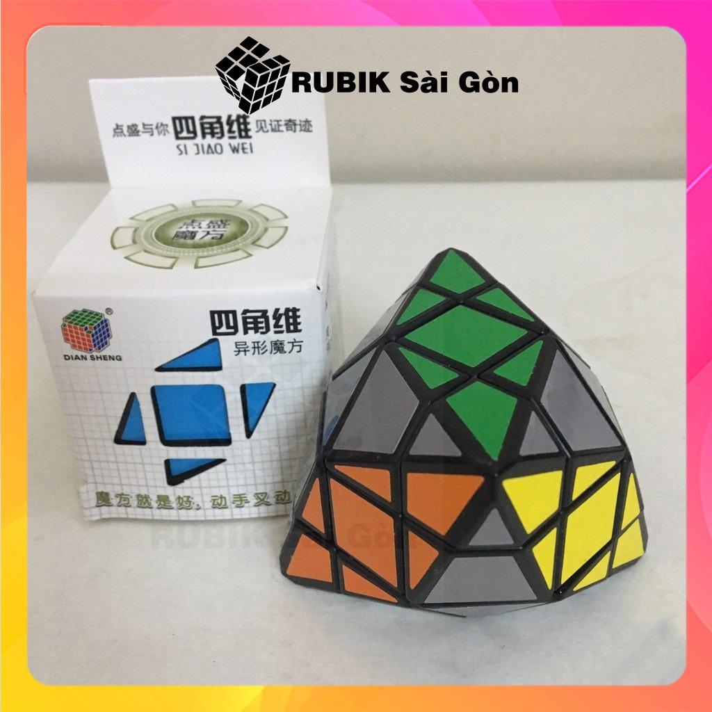 Rubik Biến Thể Tứ Giác DianSheng Rubic Quadrangle 2x2 Xịn Đẹp Độ Khó Cao Xoay Mượt Không Gắt Giá Rẻ