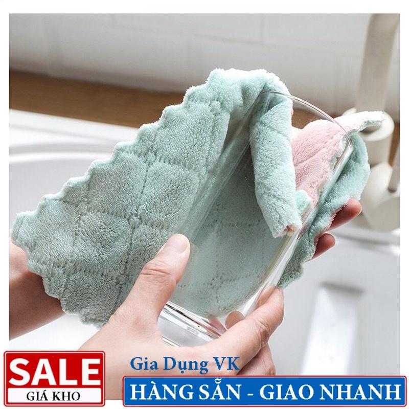 Khăn Lau Bếp Vệ Sinh Đa Năng 2 Mặt Siêu Thấm