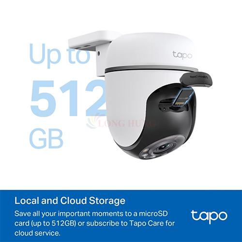 Camera ngoài trời TP-Link Tapo Outdoor Pan/Tilt Home Security Wifi 1080p Full HD TC40 - Hàng chính hãng