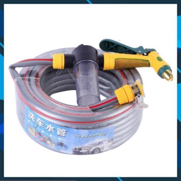 Combo 2 Bộ dây và vòi xịt tăng áp lực nươc gấp 3 lần loại 10m 206716 3
