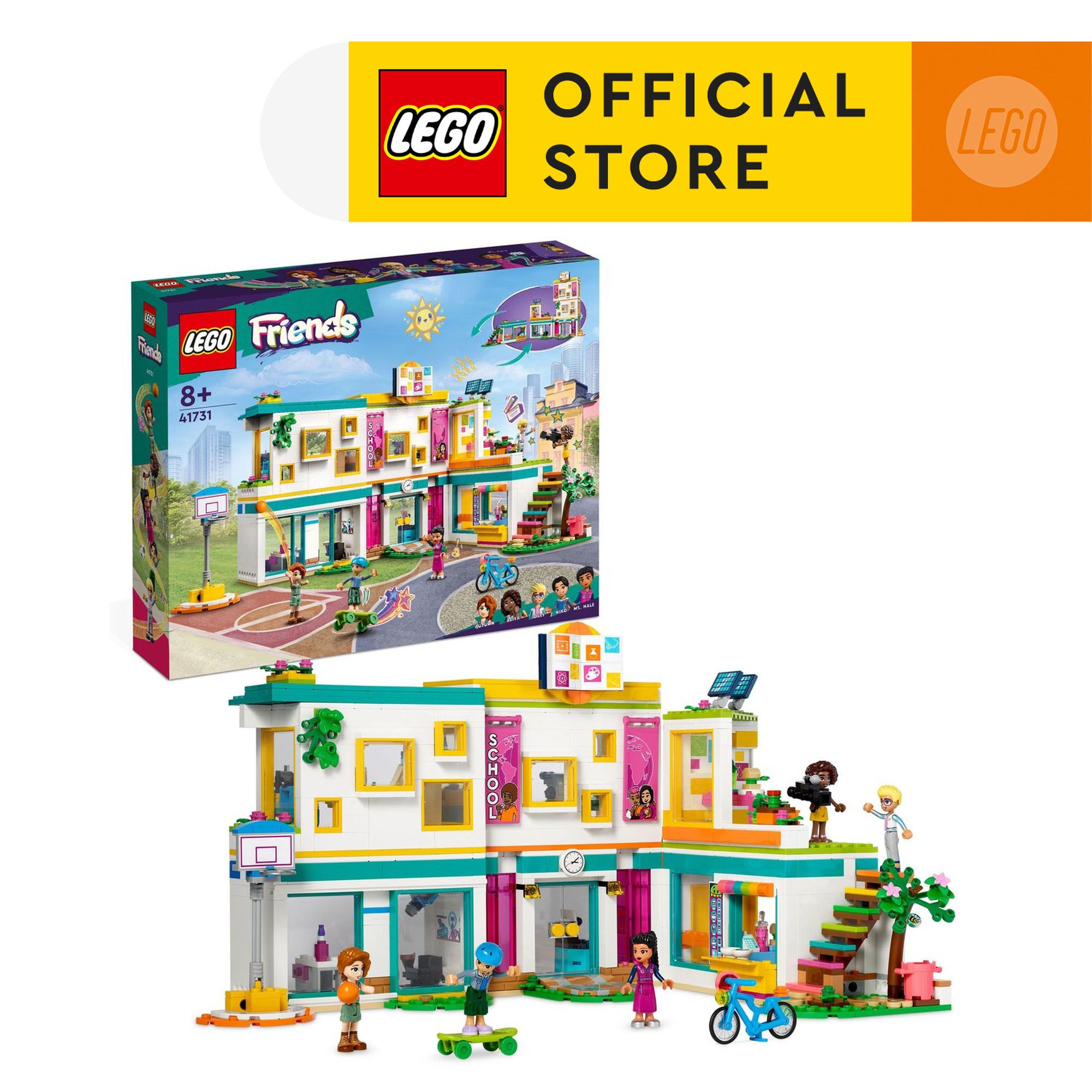 LEGO Friends 41731 Trường Học Quốc Tế Thành Phố HeartLake