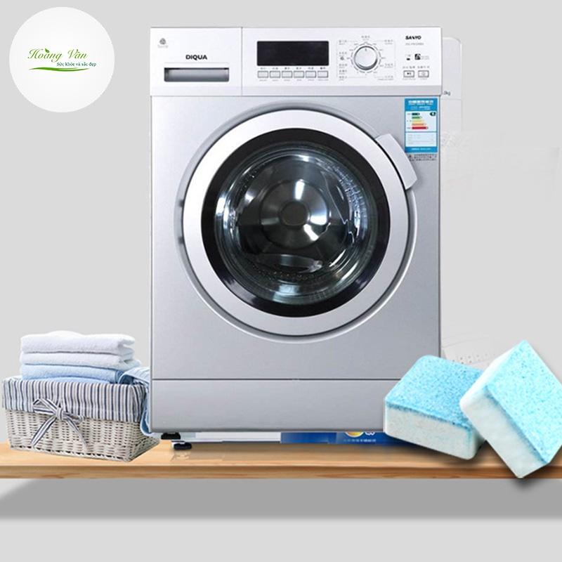 Viên tẩy lồng máy giặt diệt khuẩn 99% - Hộp 12 viên