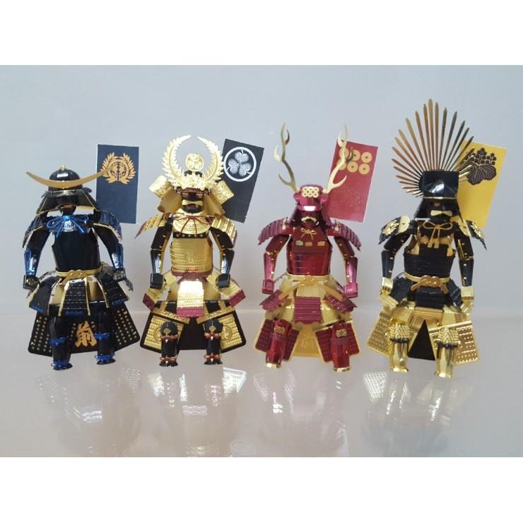 Mô Hình Lắp Ráp 3d Seri Áo Giáp Samurai