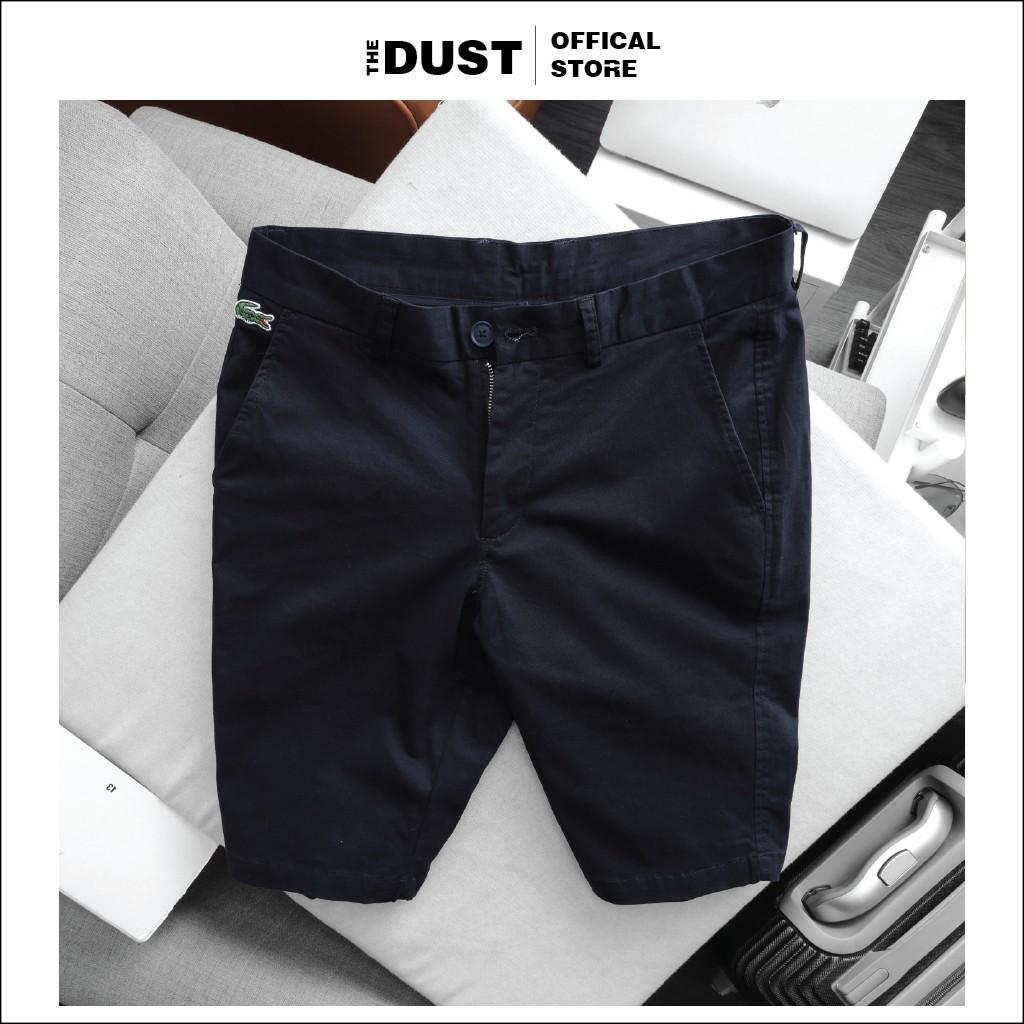 Quần short đùi kaki nam cao cấp, chất vải kaki xuất xịn dày dặn, form slim fit, co giãn nhẹ LCT KC - THE DUST