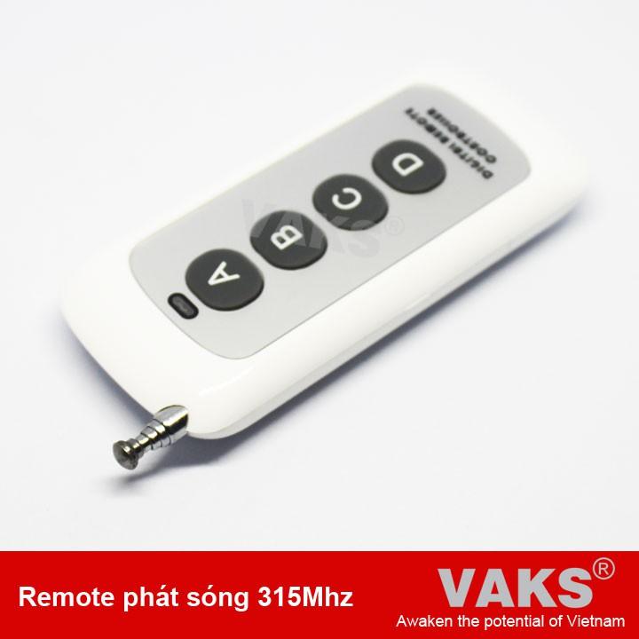 01 cái Remote điều khiển từ xa phát sóng xuyên tường 315Mhz RM03 - loại 4 nút ABCD