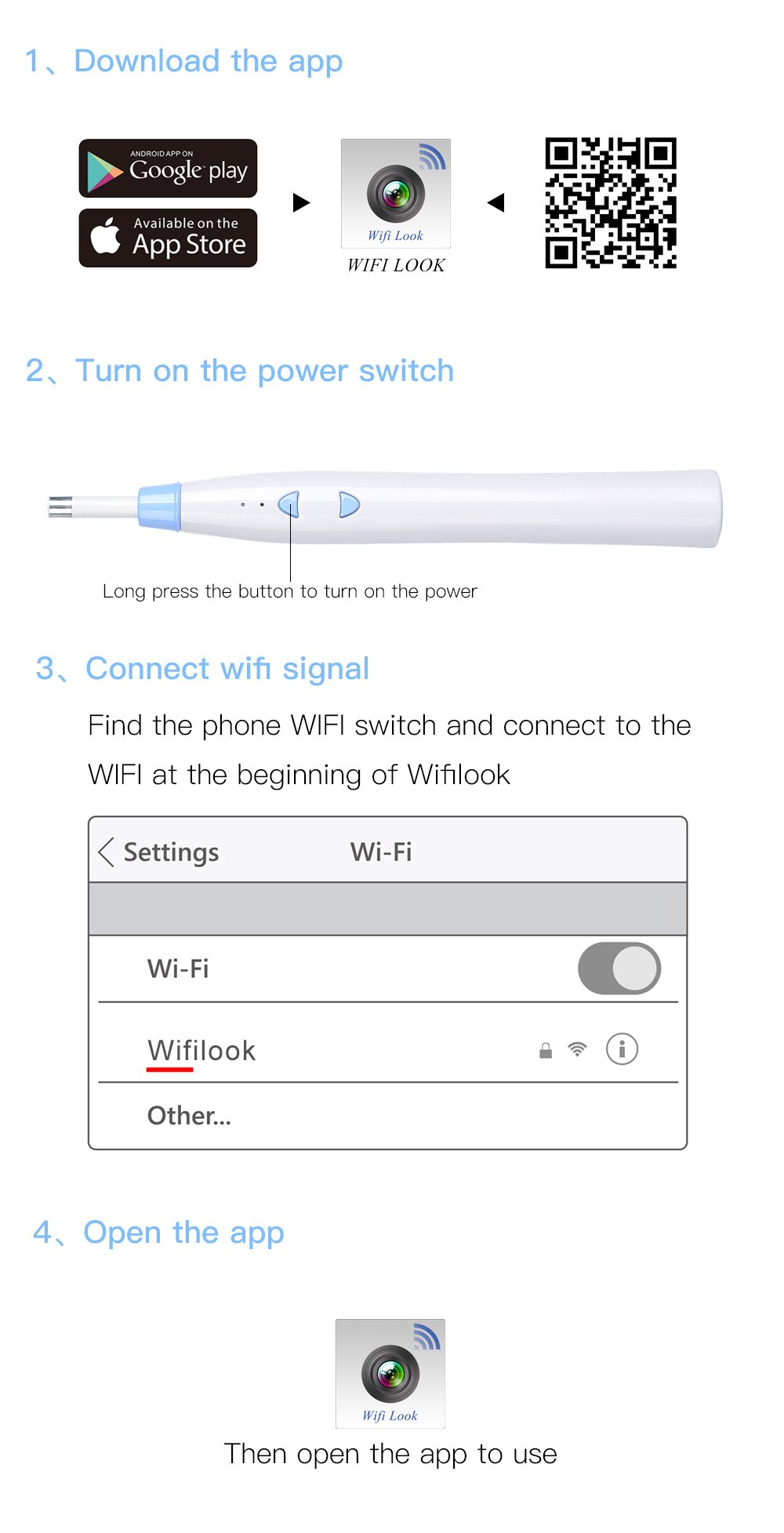 Camera nội soi có wifi F180