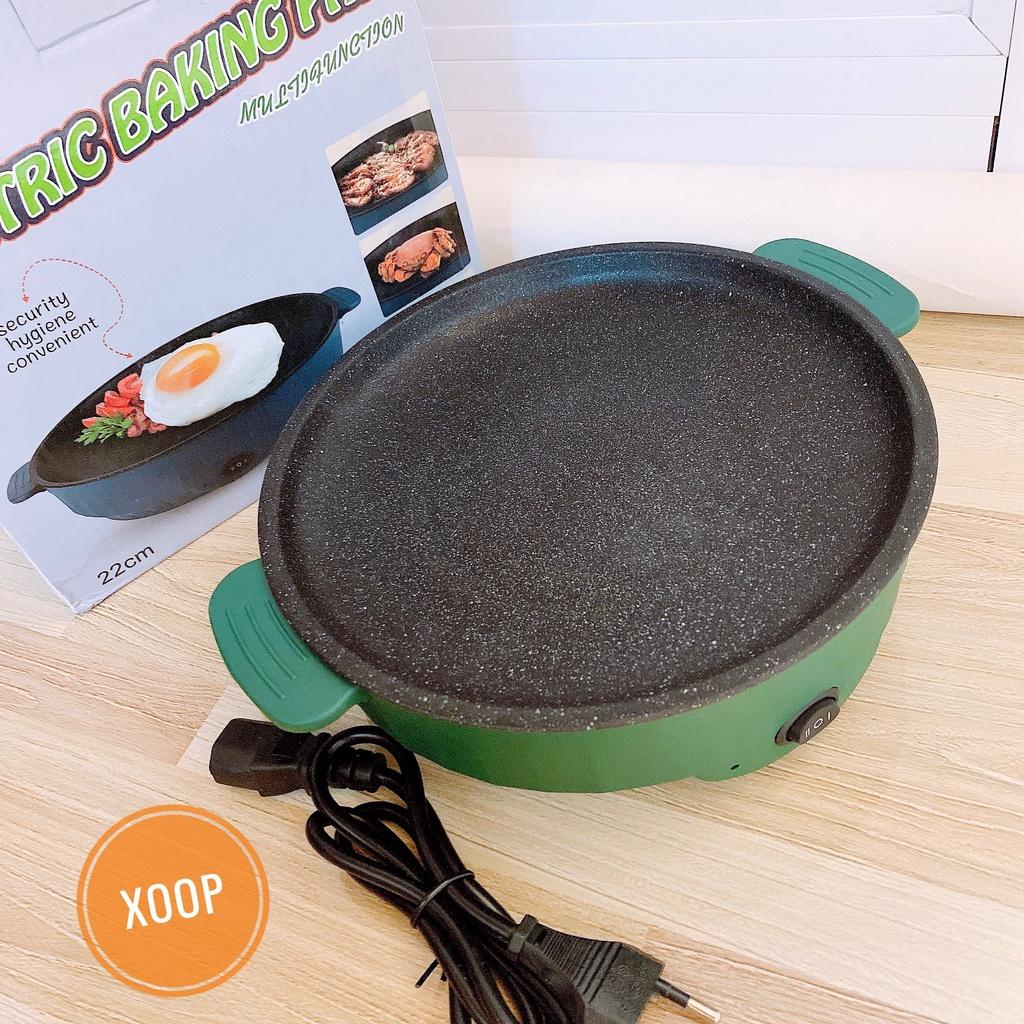 Sale !!! Nồi Chảo Nướng Điện Đa Năng Mini Lớp Chống Dính Shop Phúc Yến