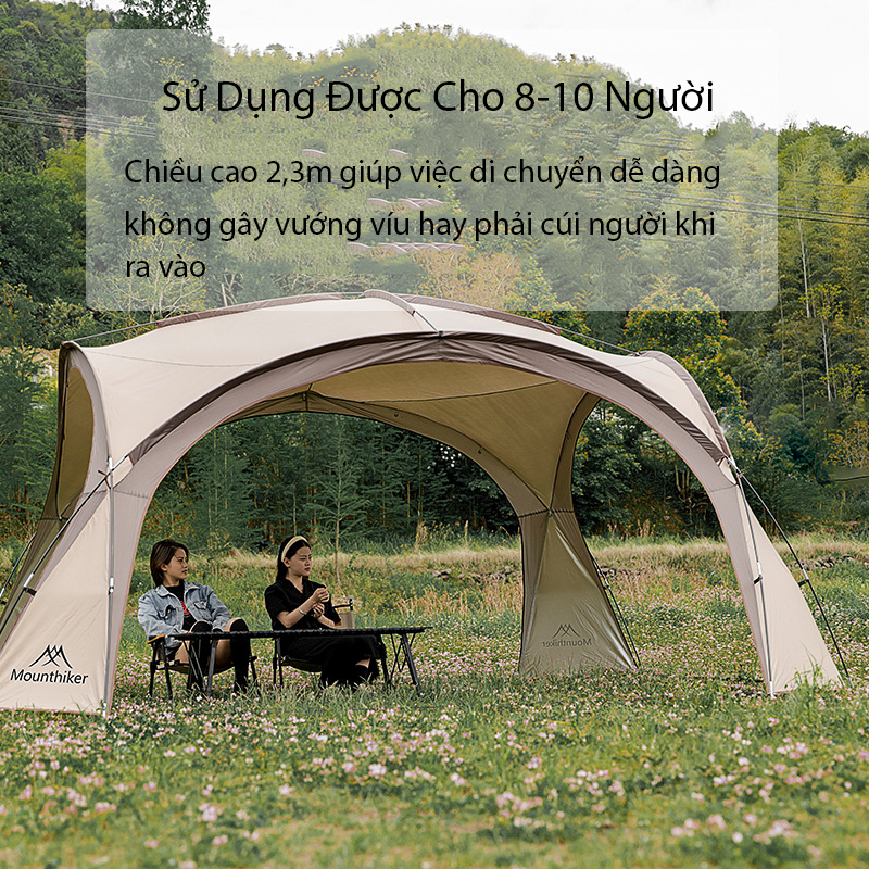 Lều trung tâm, lều cắm trại camping dã ngoại sử dụng cho 8-10 người SZK-381