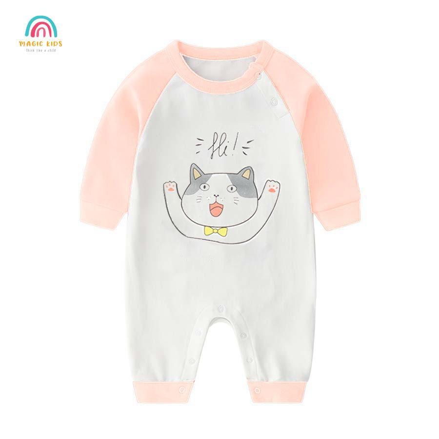 Bộ body dài tay in họa tiết hình thú đáng yêu BL20011 - MAGICKIDS