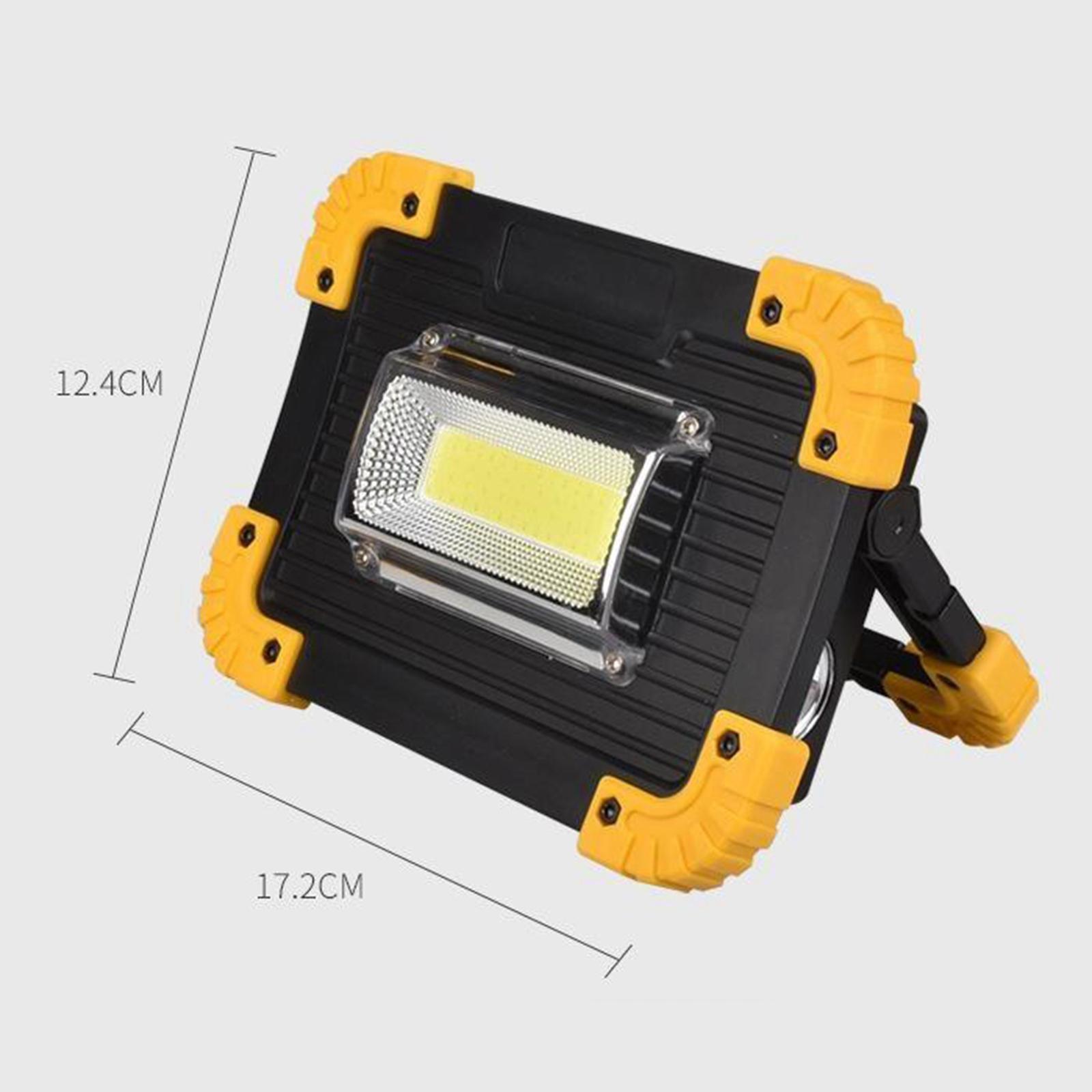 Waterproof 30W COB LED Work Light LAMP USB Outdoor Camping Lamp
