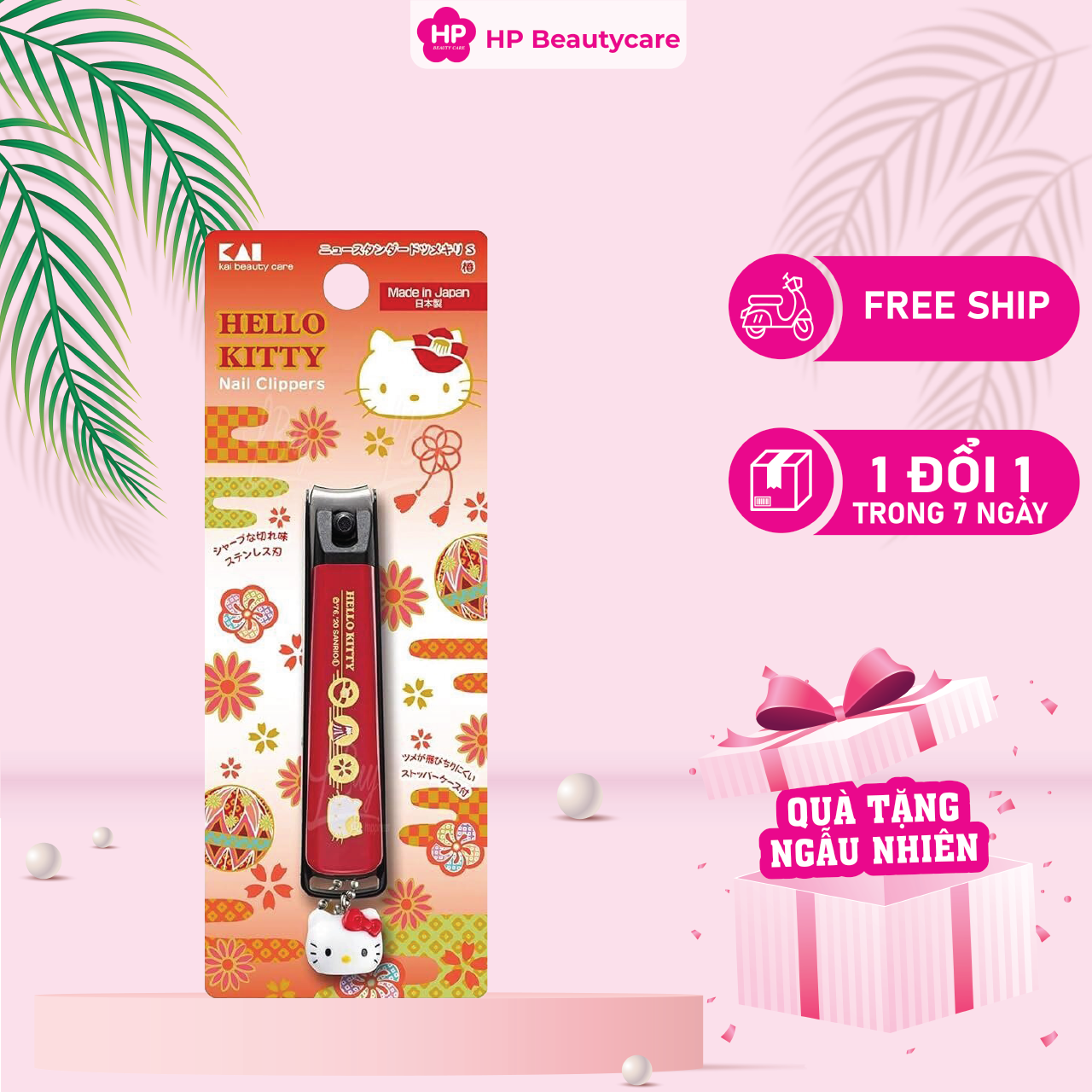 Bấm Móng Tay Kai Thép Không Gỉ 000KK-2537 (Size S)