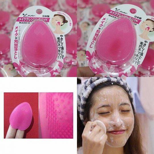 Miếng Rửa Mặt Silicon Loven Make Cleansing Pad Nhật Bản - M050