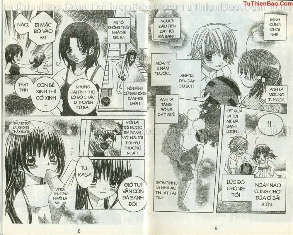 nữ cầu thủ xinh đẹp chapter 1 4