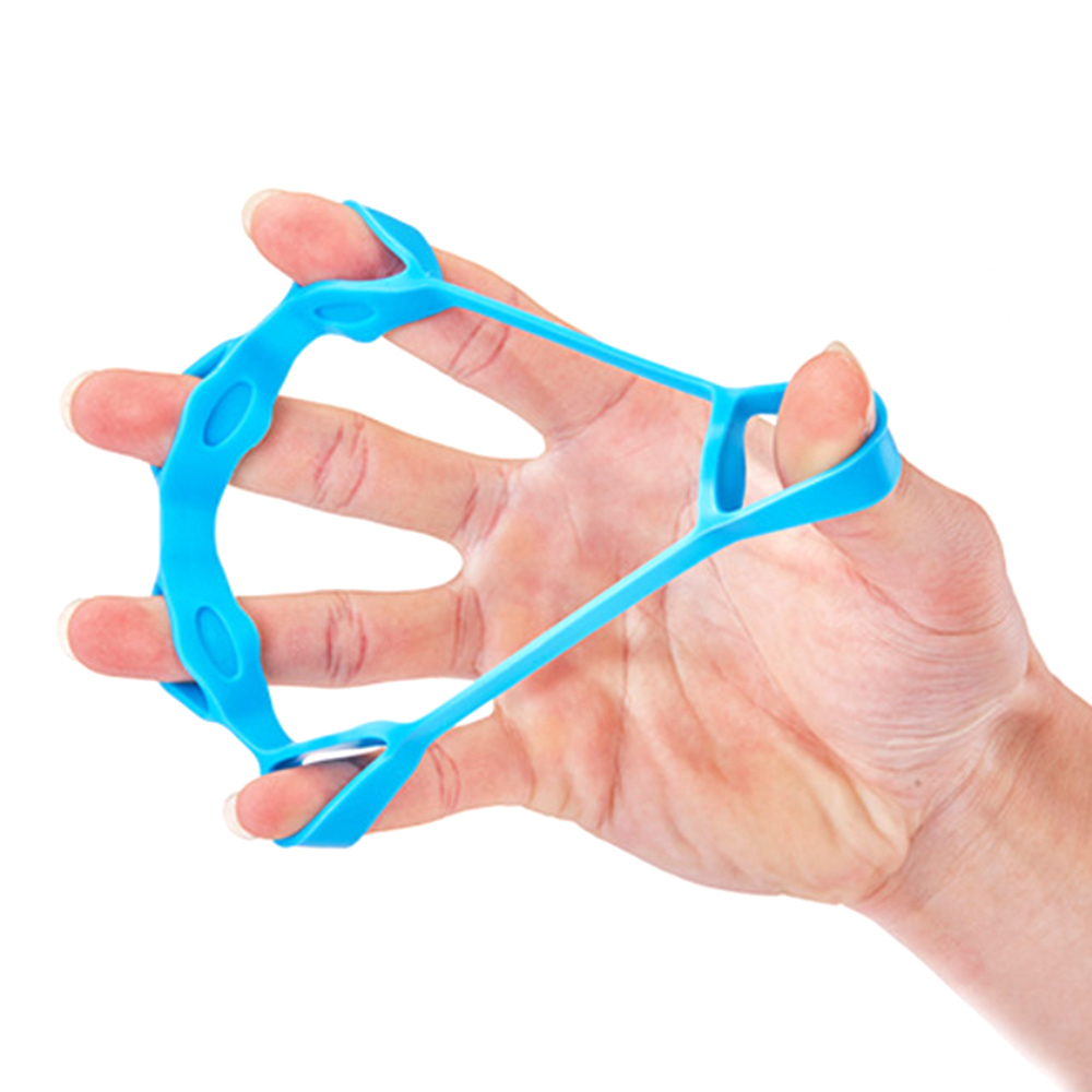 Dụng cụ tập sức nắm, lức bóp của ngón tay 3 chiếc được làm từ cao su silicone, mềm mại và thoải mái, không dễ bị gãy