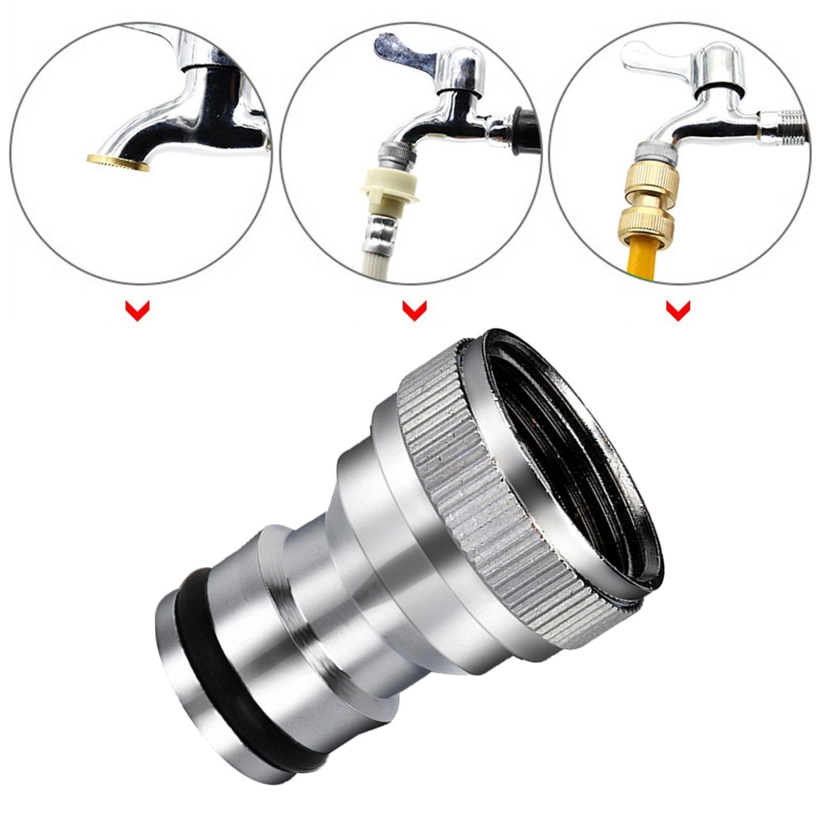 1/2" Female Threaded Universal Faucet Nozzle for Pressure Washer Garden Hose