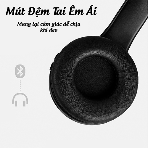 Tai nghe chụp tai bluetooth chống ồn GS-H3 cao cấp, headphone bluetooth chụp tai có mic đàm thoại tiện lợi, tai nghe bluetooth chụp tai phong cách trẻ trung, tai nghe bluetooth không dây pin cực khỏe bluetooth 5.0 cao cấp