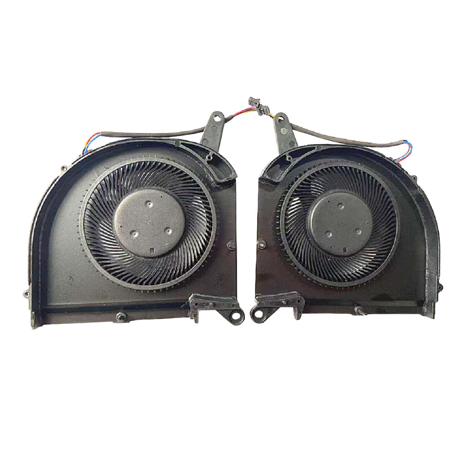 2x Laptop CPU Cooling Fan ,Computer Fan ,High Performance ,Professional ,Direct Replace Accessory CPU  PC Cooling Fan for  15G 17P KB