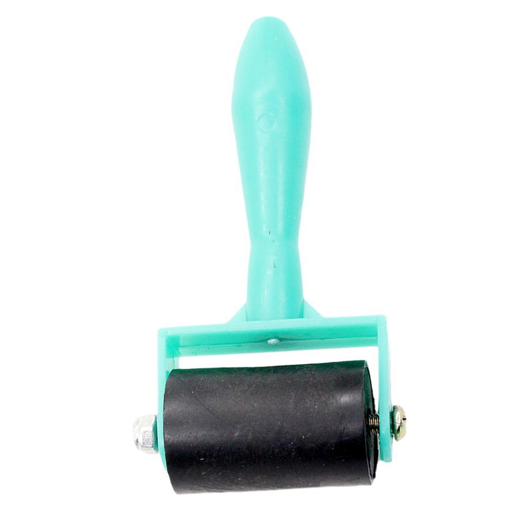 15cm Heavy Duty Rubber Roller Printing Inks Blocks Art Craft Supplies