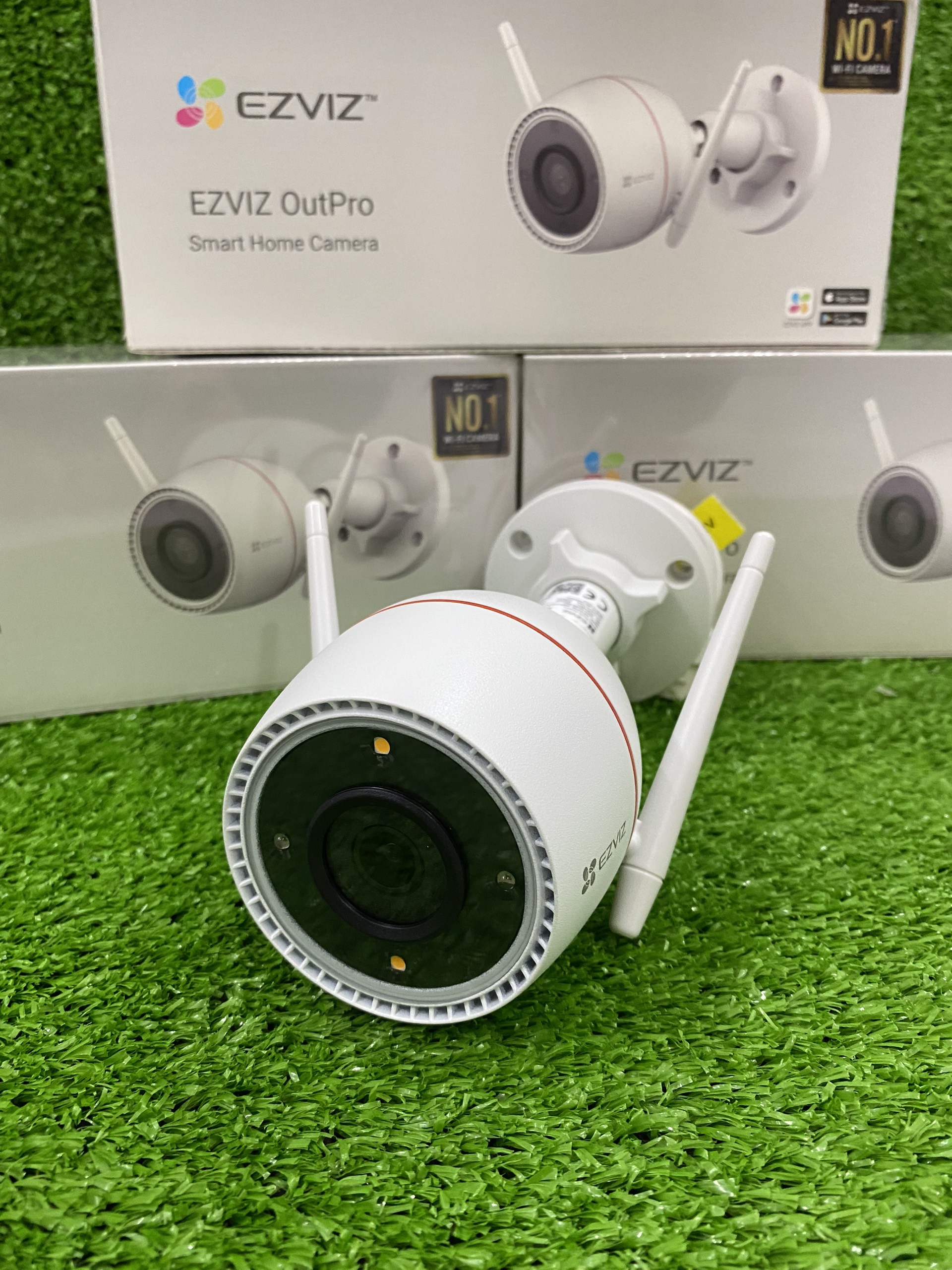Camera IP WiFi 3.0MP FULL HD EZVIZ C3TN, Thân cố định ngoài trời, Có màu ban đêm, Đàm thoại 2 chiều - Hàng Chính hãng