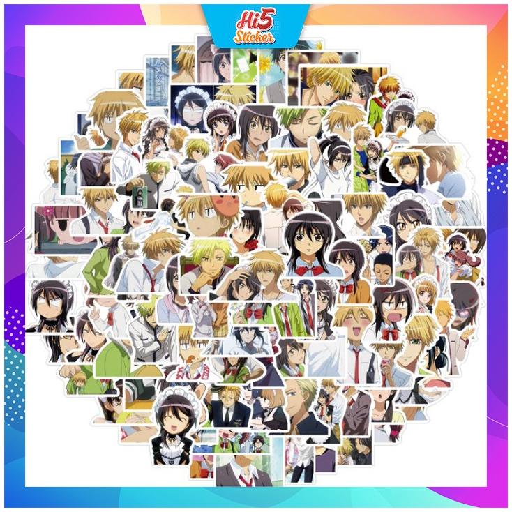 Sticker Hình dán Anime Vì Tôi Là Người Giúp Việc ms#234