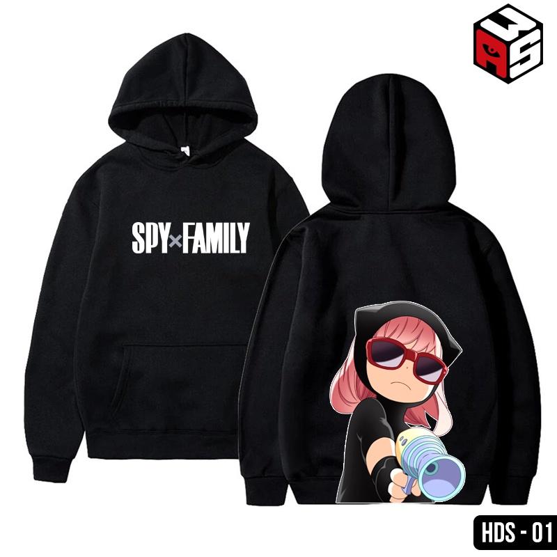 Áo hoodie spy x family, áo hoodie in hình anime spyxfamily Loid, Yor, Anya Forger mẫu mới