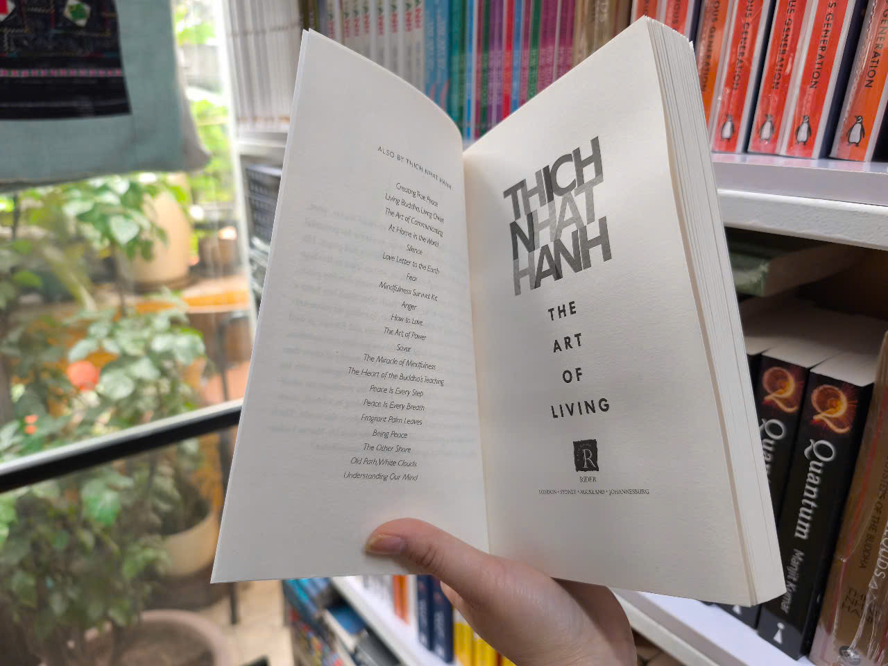 Sách - The Art of Living by Thich Nhat Hanh - Sách tiếng anh/ Nonfiction/ Spirituality