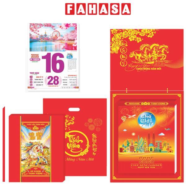 Lịch Bloc Cực Đại - Nội Thất - Bảng Treo Sơn Mài - 25 x 35 cm - TĐ15