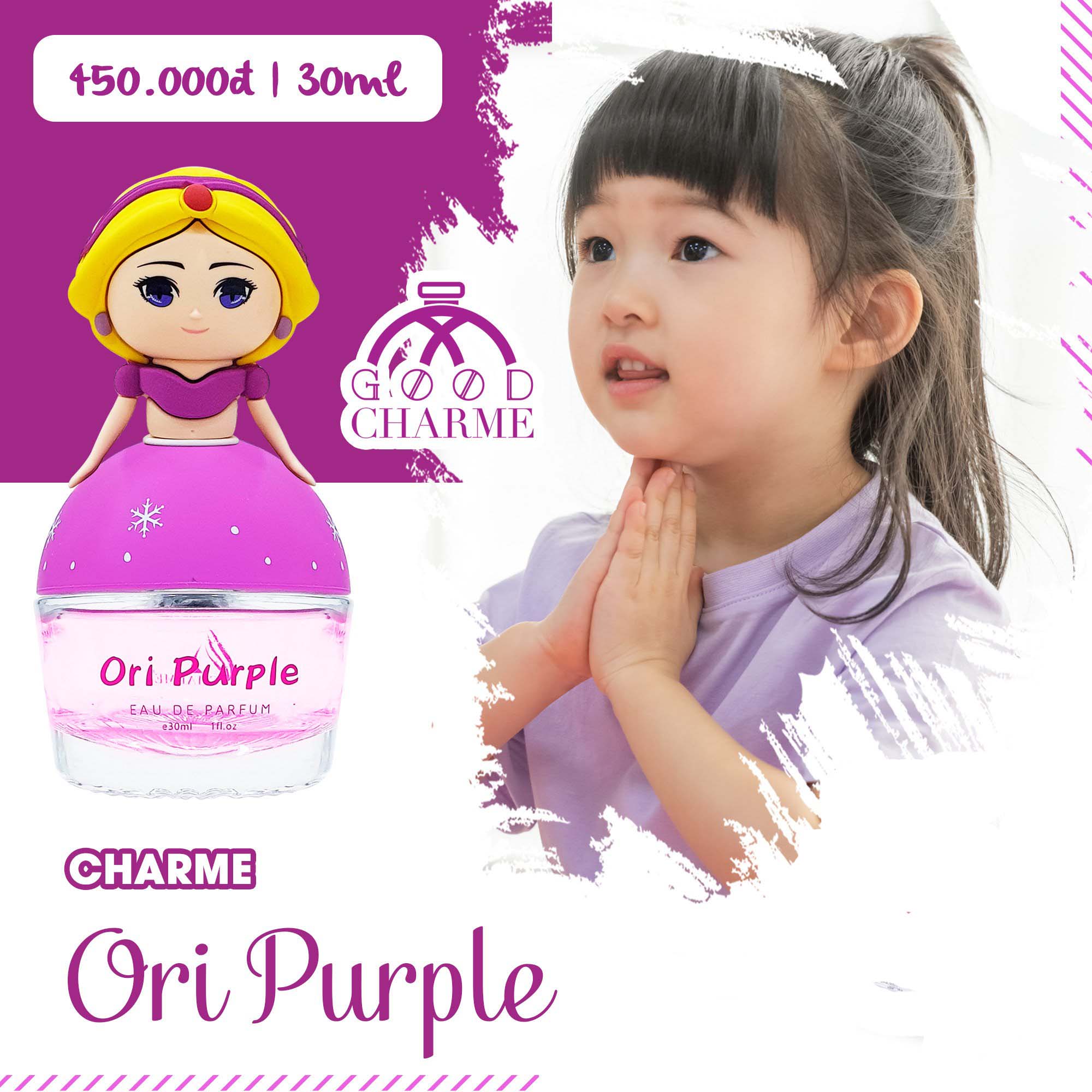 Nước Hoa Bé Gái Charme Ori Purple 30ml