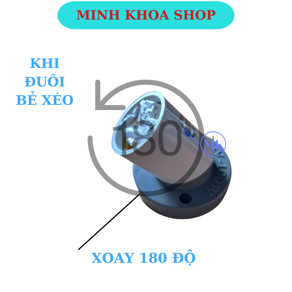 Đui đèn, Đuôi Đèn đa năng Px3 PIPO E27, thẳng được, xéo được