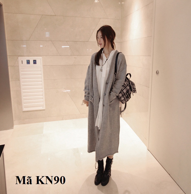 Áo Khoác Len Cardigan Nữ KN90