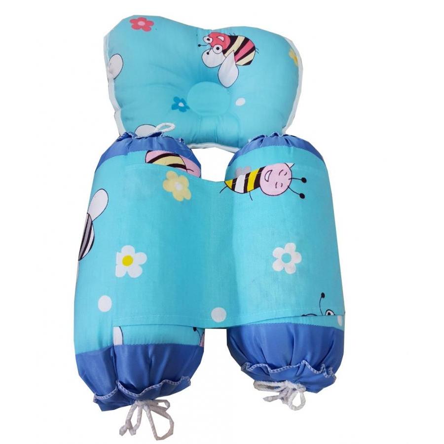 Set gối chống móp đầu và chặn cho bé sơ sinh