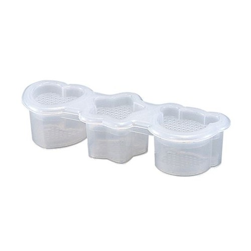 Set 3 khuôn hình gấu, sao, trái tim làm cơm bento - Nội địa Nhật Bản