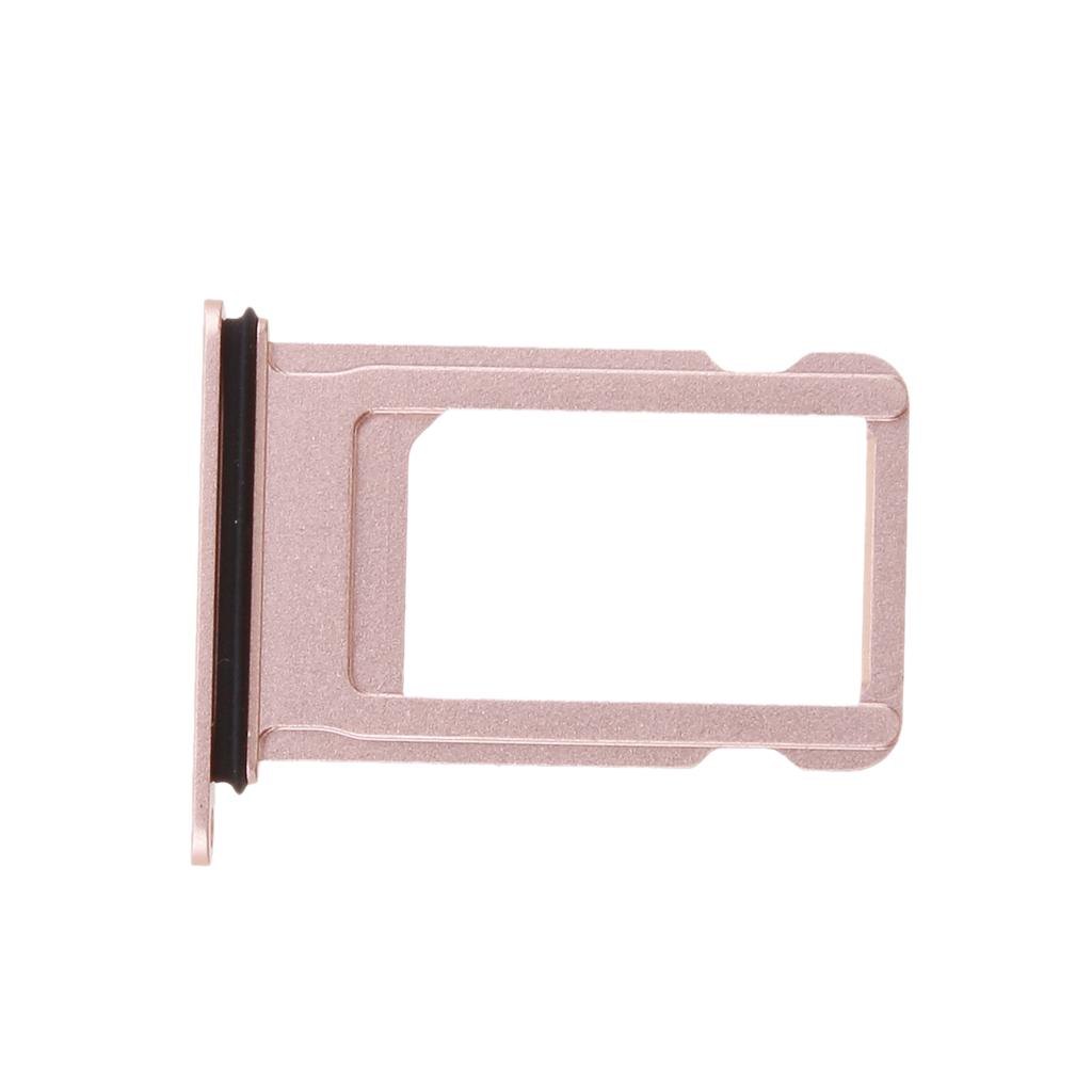 2 Pack SIM Card Tray Slot Holder Waterproof Replacement for iPhone 8 4.7 inch - Gold
