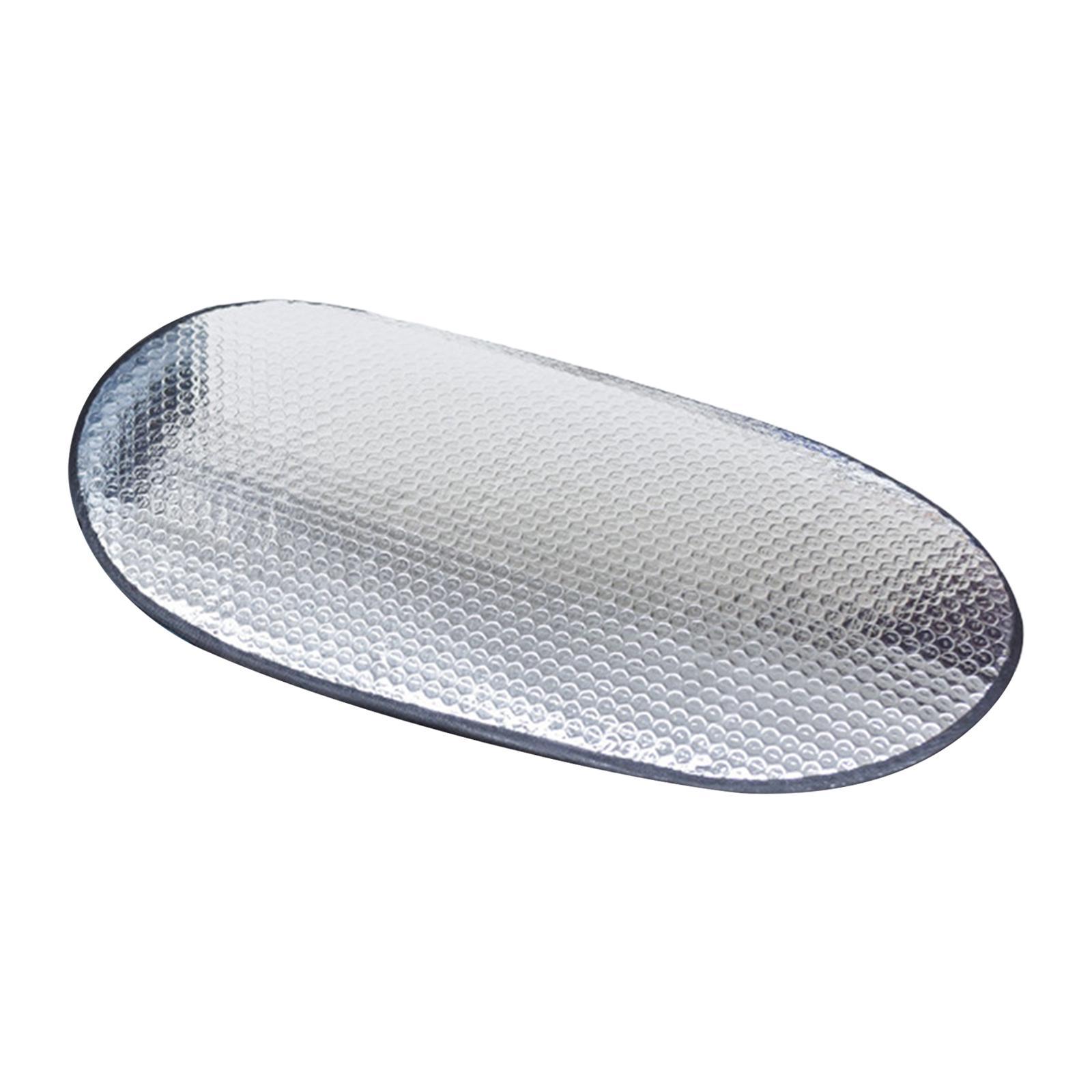 Motorcycle Moped Seat Cover Aluminum Film Dustproof Motorbike Seat Pad Cover