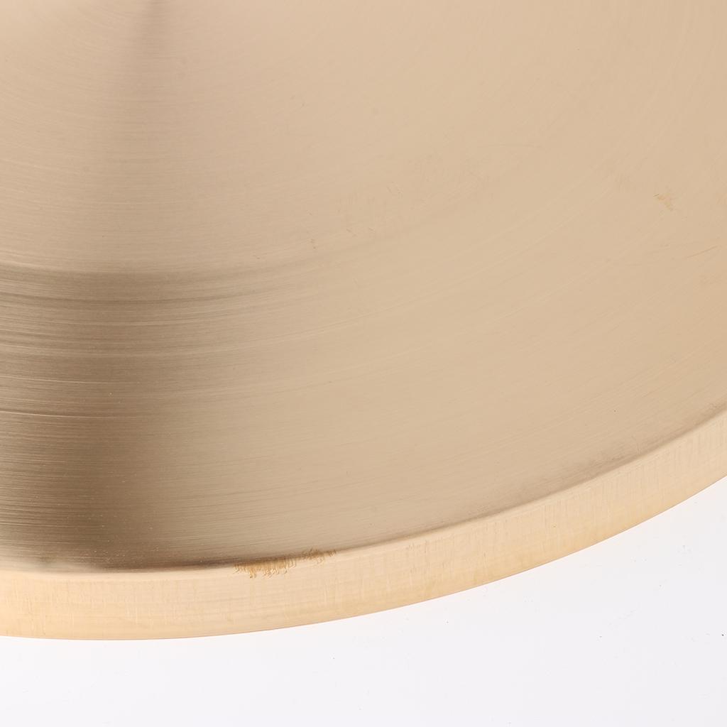 Sunnimix Tay Kim Loại Công Nhạc Cụ Truyền Thống Cái Chập Chả Có Vòng Chơi Búa 30 Cm