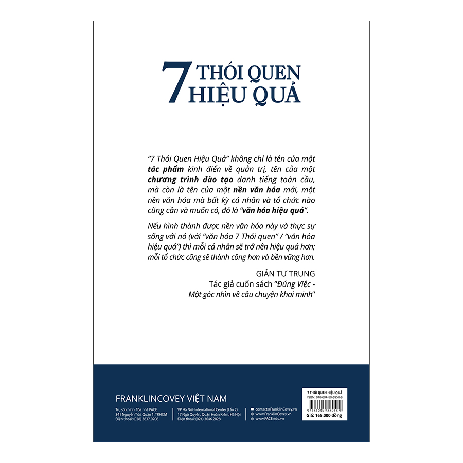 7 Thói Quen Hiệu Quả (Tái Bản)