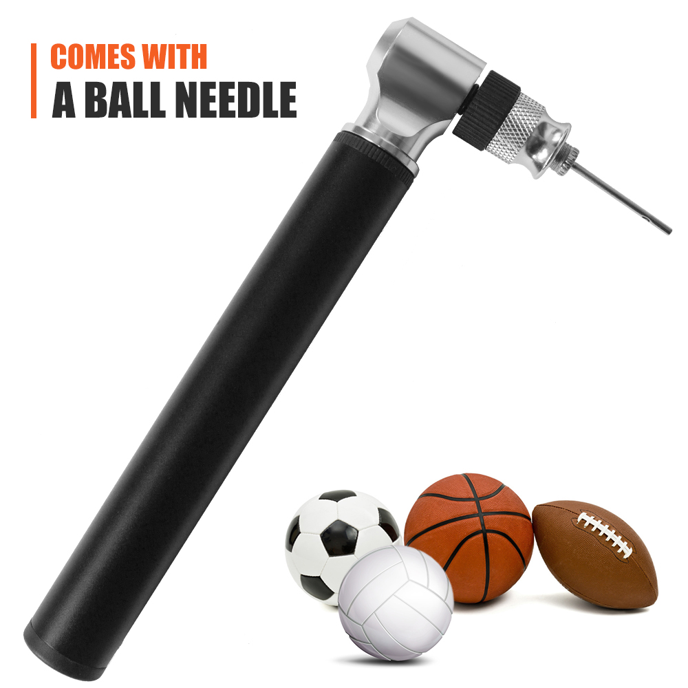 Ống Bơm Hơi Xe Đạp Mini 300PSI Áp Suất Cao Cho Van Presta Và Schrader