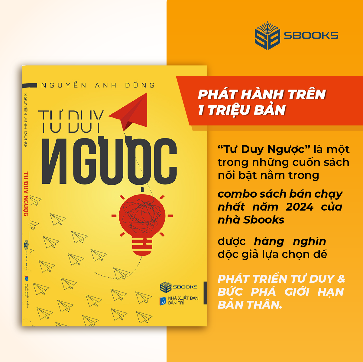 Sách TƯ DUY NGƯỢC - Nguyễn Anh Dũng