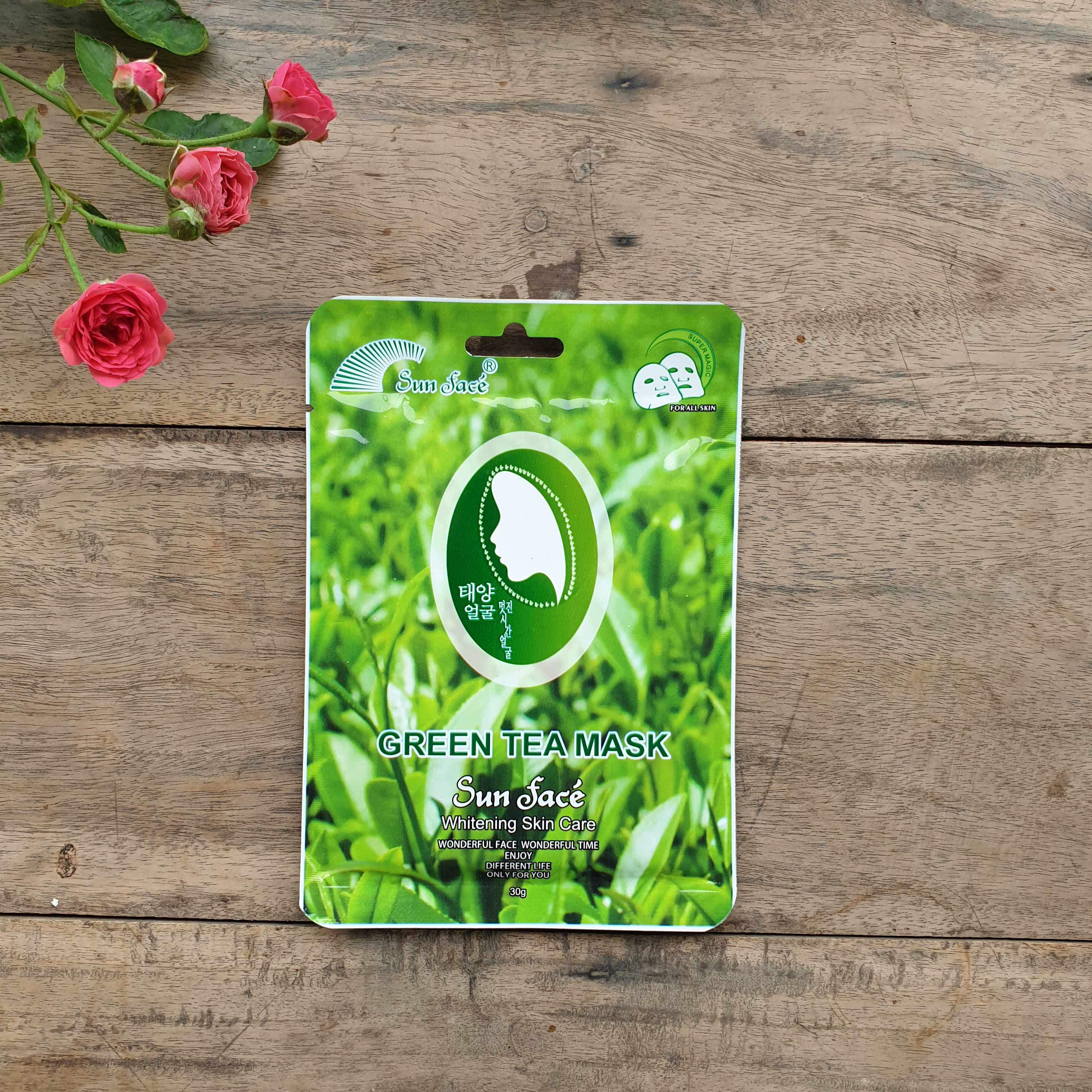 Bộ 10 gói Mặt Nạ Dưỡng Da Trà Xanh Sunface