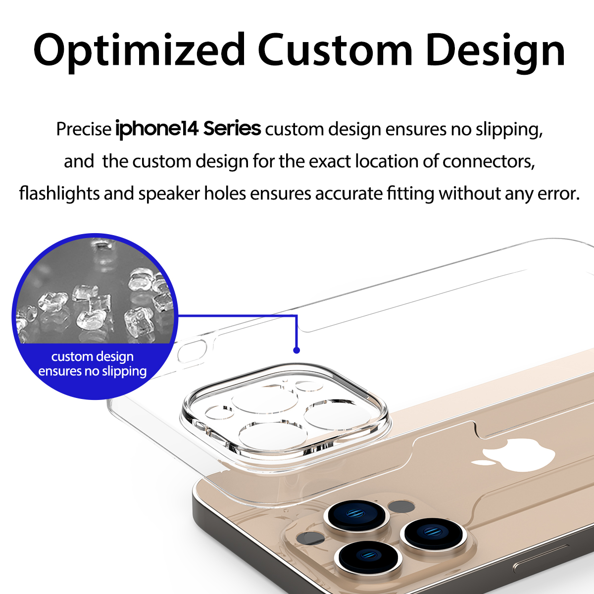 Ốp Lưng Chống Sốc ARAREE Nukin 085 Clear Dành Cho iPhone 14 / 14 Plus / 14 Pro / 14 Pro Max - Hàng Chính Hãng