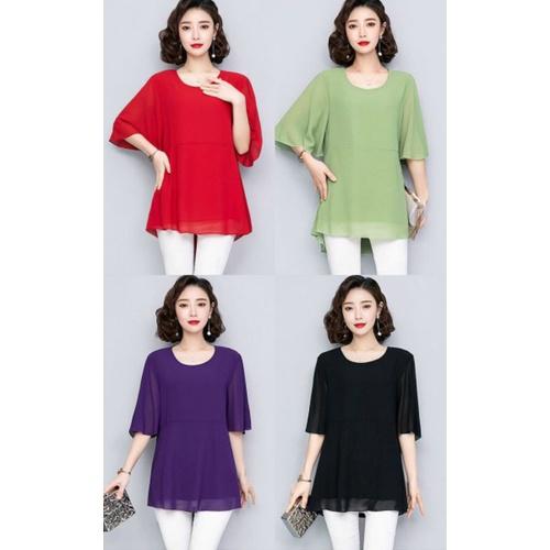 ÁO CHIFFON SUÔNG RỘNG