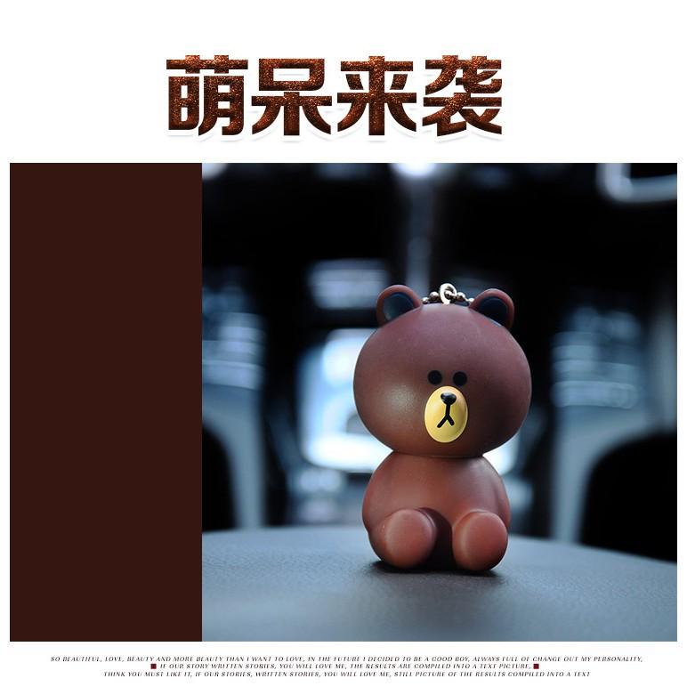 MÓC KHÓA THỎ TRẮNG VÀ GẤU BROWN-