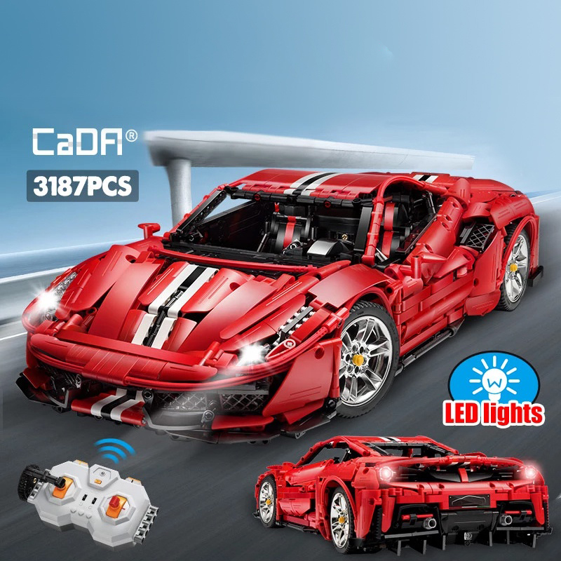 Đồ chơi lắp ráp điều khiển Xe Italian Supper Car Control – CADA C61042W
