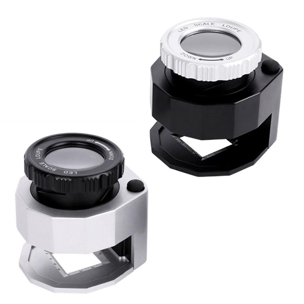 LED Light  Loupes  Currency  30x Magnification