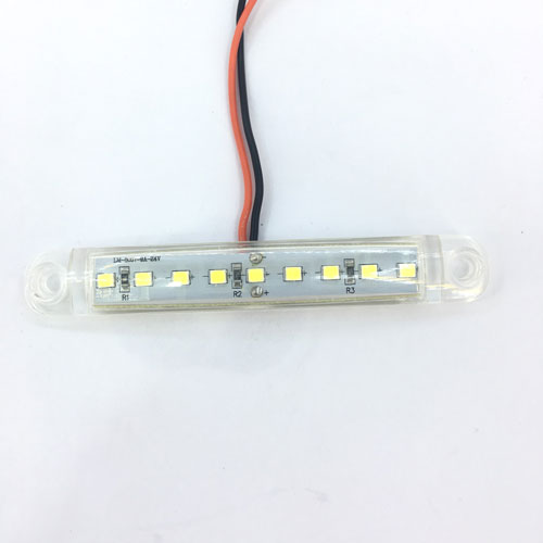 Bộ 2 Đèn Led 9 Mắt Cực Sáng 10 Cm-Màu Trắng