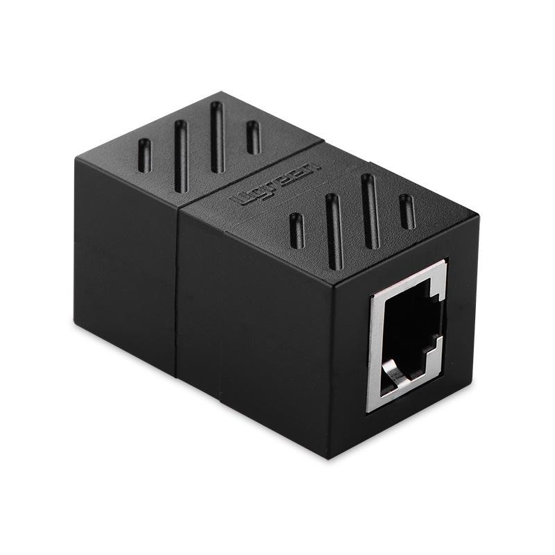Đầu nối cáp mạng Green Union RJ45 kiểu mới nhất với phần mở rộng cáp mạng mô-đun đầu nối hai đầu mạng nối thẳng