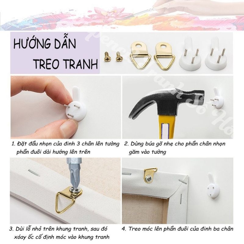 Tranh tô màu theo số tranh sơn dầu số hóa [Đã căng khung] cô gái hiện đại Timpencil CG29, tặng khăn lau cọ mềm mịn siêu thấm 9k