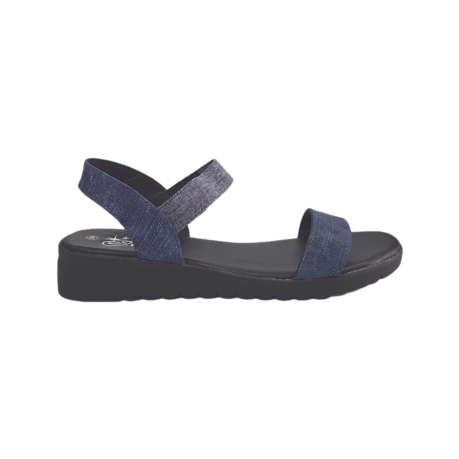 Sandal nữ đế bằng, Sandal nữ đế cao 3,5cm, Sandal nữ DTW0092888XNH